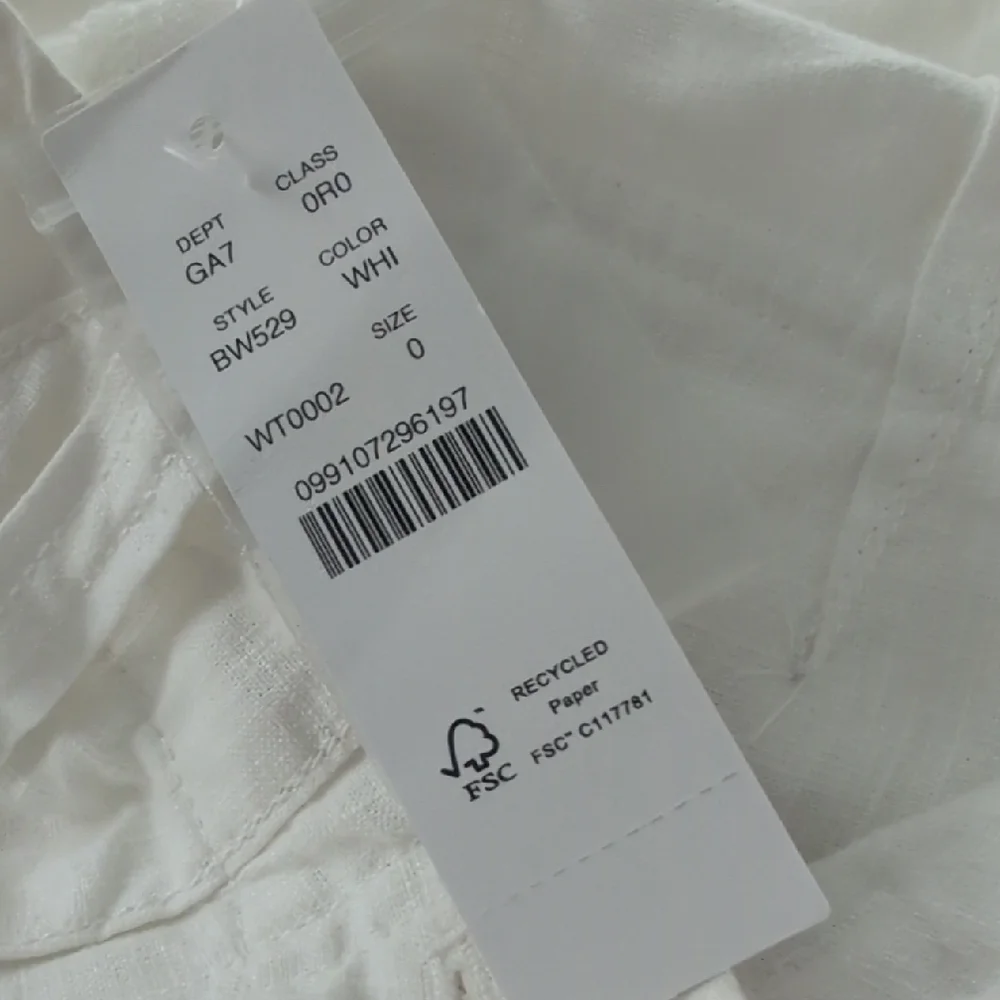 NWT J. Crew Seaside Cargo Linen Pants Size 0 - Picture 5 of 9